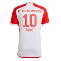 Pánský Fotbalový dres Bayern Munich Leroy Sane #10 2023-24 Domácí Krátký Rukáv
